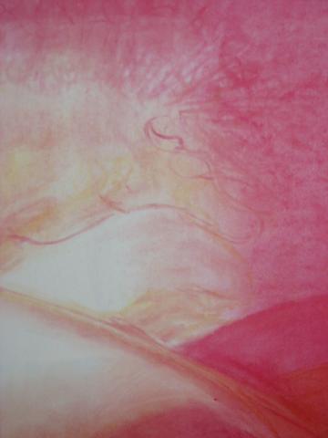 Blur, 2004, Soft Pastels, “8x11”, by Caroline Z. Marcos
