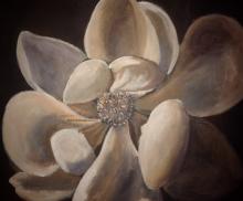 Beauteous Object, 16"x20", Acrylic on canvas, Art by Caroline Z. Marcos