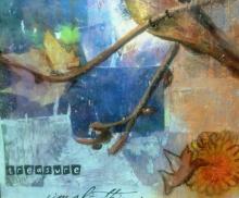 Mixed Media on board, Art by Caroline Z. Marcos