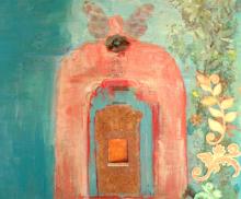 Graciousness, 2011, 16"x20", Mixed Media Collage, Art by Caroline Z. Marcos