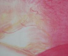 Blur, 2004, Soft Pastels, “8x11”, by Caroline Z. Marcos